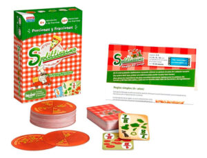 Jogo educativo falomir splittissimo porcoes e fracoes