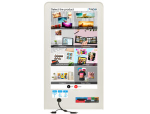 Kiosko fotografico creative plus 15" + software local + pdf + impresora citizen cx-02