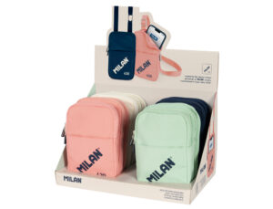 Bolso bandolera milan 430 since 1918 pequeño expositor de 12 unidades colores surtidos