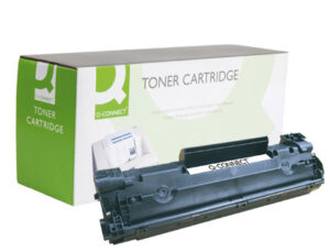 Toner q-connect compativel hp cb435a para laserjet p1005/p1006 -3.000pag - Image 1