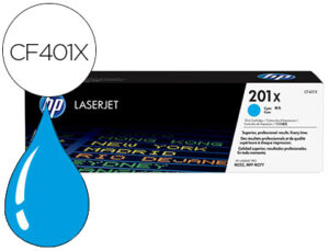 Toner hp 201x laserjet pro m252 / mfp m277 cian 2.300 pag - Image 1
